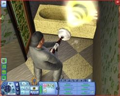 Многие игровые эпизоды один в один перекочевали из Sims 2: за неуплату налогов нажитое добро по-прежнему транклюкируют
